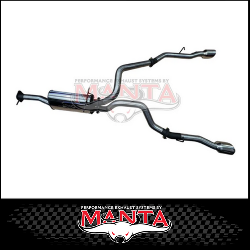 MANTA 3" STAINLESS STEEL CAT BACK EXHAUST FITS RAM 1500 DT 5.7L V8 2020-ON (SSMKRA0004)