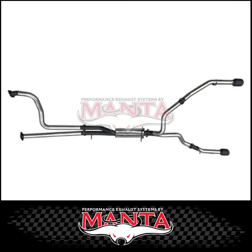 MANTA 3" STAINLESS STEEL CAT BACK EXHAUST FITS RAM 1500 DT TRX 6.2L SUPERCHARGED V8 (SSMKRA0010)