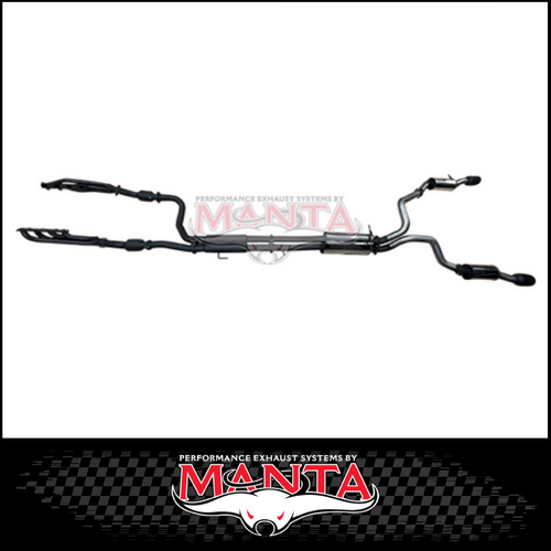 MANTA STAINLESS STEEL COMPLETE EXHAUST SYSTEM FITS RAM 1500 DT TRX 6.2L SUPERCHARGED V8 (SSMKRA0011)