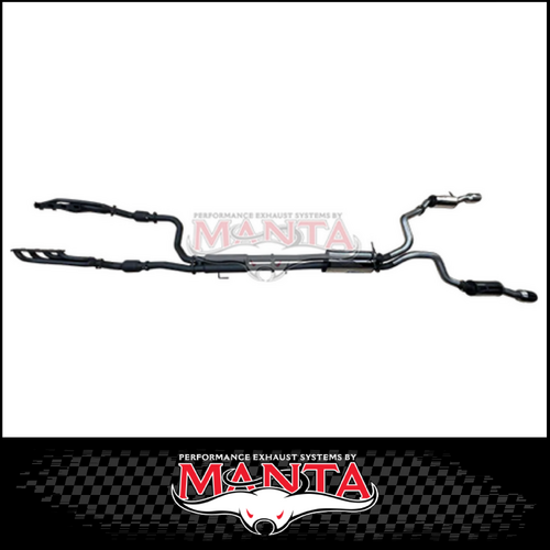 MANTA 3" STAINLESS STEEL COMPLETE EXHAUST SYSTEM FITS RAM 1500 DS 5.7L V8 1/2017-ON (SSMKRA0020)