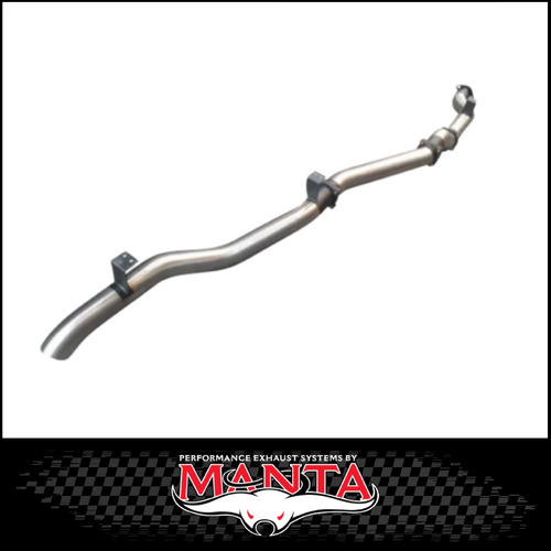 MANTA 4" STAINLESS STEEL DPF BACK EXHAUST SYSTEM FITS TOYOTA LANDCRUISER VDJ79R 4.5L V8 2016-2025 - PIPE ONLY (SSMKTY0191)