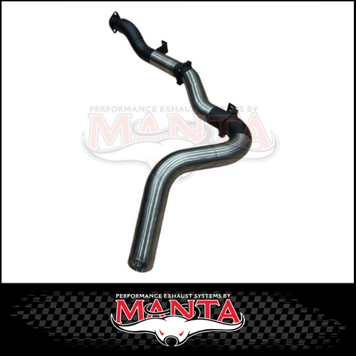 MANTA 4" STAINLESS STEEL DPF BACK SIDE-EXIT EXHAUST SYSTEM FITS TOYOTA LANDCRUISER VDJ79R 4.5L V8 SINGLE CAB 2016-2025 (SSMKTY0387)