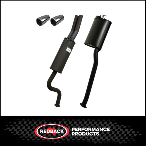 REDBACK 2.5" CATBACK EXHAUST SYSTEM FITS FORD FALCON BA BF XR6 6CYL UTE WITH TIPS