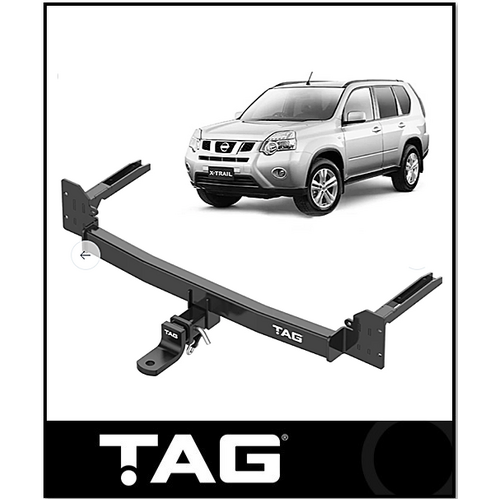 TAG HEAVY DUTY TOWBAR & WIRING KIT (2000KG) FITS NISSAN X-TRAIL T31 WAGON 10/2007-2/2014 (T4D519-K201)