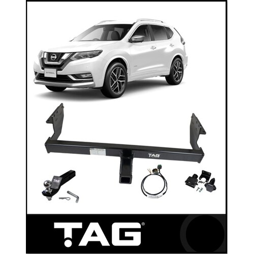 TAG HEAVY DUTY TOWBAR & WIRING KIT (1500KG) FITS NISSAN X-TRAIL T32 WAGON 6/2014-7/2022 (T4D627-K202)