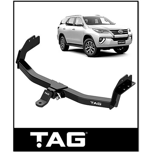 TAG TOWBAR & WIRING KIT (3000KG) FITS TOYOTA FORTUNER GUN156R 11/2015-ON (T4T645-K101)