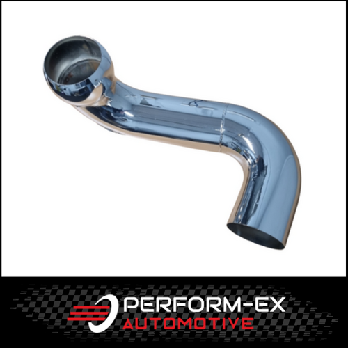CHROME PLATED PASSENGER SIDE TILT CAB JOINER FITS KENWORTH (90°/80°)