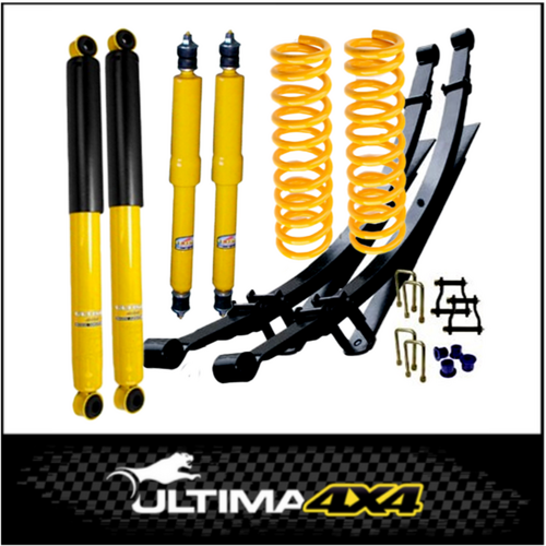 ULTIMA 4X4 2" (50MM) SUSPENSION LIFT KIT FITS TOYOTA LANDCRUISER VDJ78R TROOP CARRIER 2007-2025 (FRONT - KTFR-74HT / REAR - RL868)