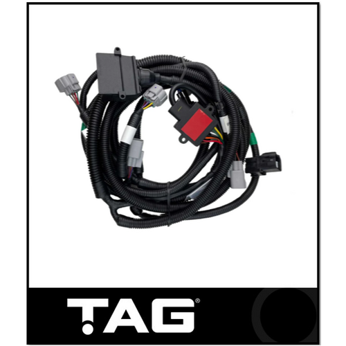 TAG DIRECT FIT TOWBAR WIRING HARNESS INC ECU FITS MITSUBISHI TRITON MV 2/2024-ON (UNT369)