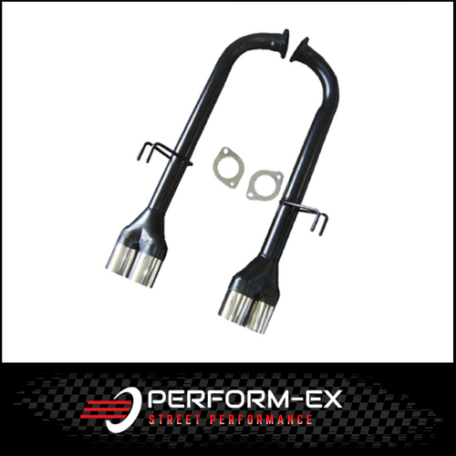 HOLDEN COMMODORE VE/VF LATE UTE SS/SV6 12/2011-ON 2 1/2" TAILPIPES