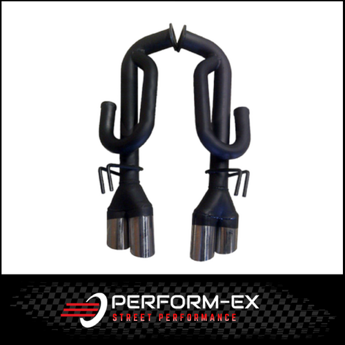 HOLDEN COMMODORE VE/VF SEDAN/WAGON SS/SV6 3" TAILPIPES WITH J PIPES