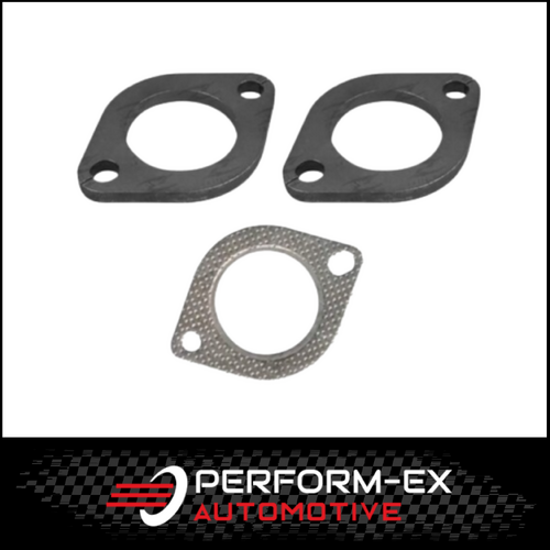 2.25" (57MM) X 2 BOLT FLANGE PLATE KIT (MILD STEEL)